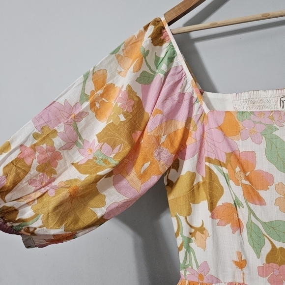 Mille Manon Floral Cotton Maxi Dress in Harmony Floral - Picture 5 of 13